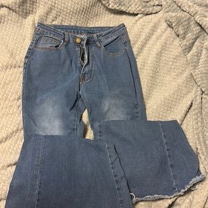 Bell bottom jeans